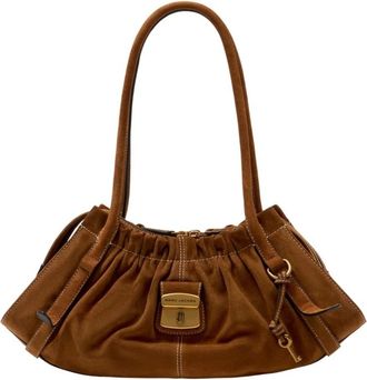 Marc Jacobs Shoulder Bags, female, Brown, Size: ONE SIZE Satchel Shopper Bag
