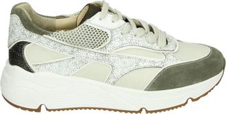Aqa Aqa, Schoenen, Dames, Veelkleurig, 40 EU, Leer, A8885 Sneakers