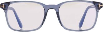 Tom Ford Blue Light Block Rectangular Mens Eyeglasses FT5831-B 090 51