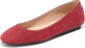 Tod's Schoenen met rubberen zool gemaakt in Itali&euml; - Dames - Ballerinas - Paars - 37 EU - Schoenen