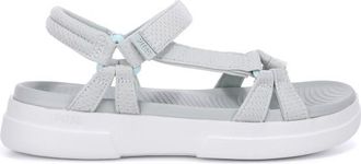 Walk In Pitas Claire Sandalen f&uuml;r Damen | wei&szlig;/grau