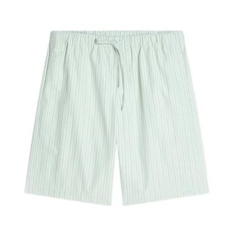 Dries Van Noten Striped Drawstring Shorts - male - Dries Van Noten - Casual Shorts - Green - XL - Shorts