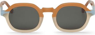 Mr.Boho Elpatio BMG34-11 Mens Sunglasses Brown Size 47
