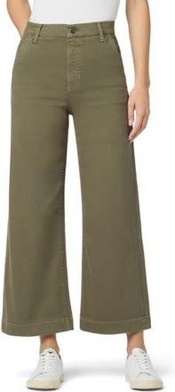 Joe's High Waist Ankle Wide Leg Trouser Jeans in Fatigue at Nordstrom Rack, Size 26