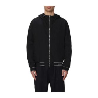 Emporio Armani Lichtgewicht Jas - Heren - Vesten met rits - Zwart - S - Hoodies & sweatvesten