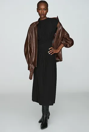 Anine Bing Fran Midi Dress