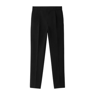 Jacquemus Straight Trousers, male, Black, Size: XL Black Wool Trousers