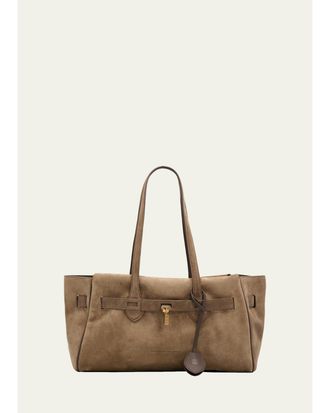 Brunello Cucinelli Explorer Suede Shoulder Bag