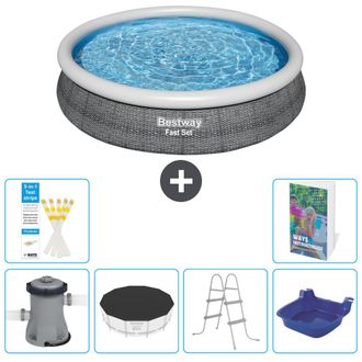 Bestway Piscina Bestway Fast Set Redonda - 366x76 Cm - 7-piezas S314