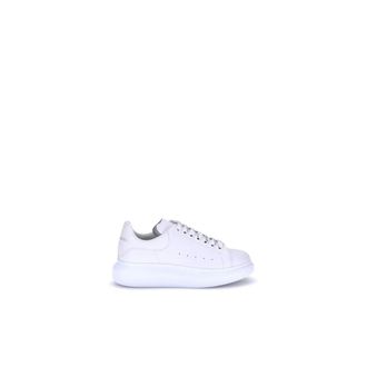 Alexander McQueen Alexander McQueen, Sneakers, male, White, Size: 12 US Platform Sole Leather Sneakers