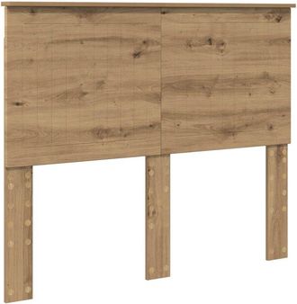 vidaXL Cabecero Roble Artesanal 120 Cm Madera Contrachapada Vidaxl