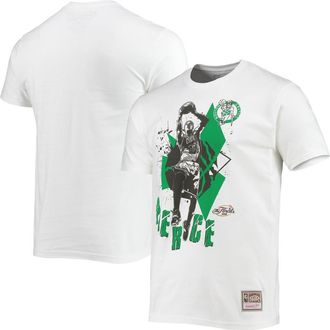 Mitchell & Ness Mens Mitchell & Ness Paul Pierce White Boston Celtics Suite Sensations Player T-Shirt at Nordstrom, Size Medium