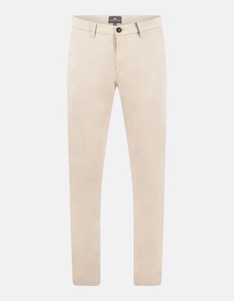 Fynch-Hatton Mens Basic Stretch Cotton Chinos Sand - Cream - Size: 38/34