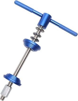 OEM Kit Di Attrezzi Per La Rimozione E LInstallazione Del Casco Da Bicicletta, Pressa Per Movimento Centrale, Set Di Riparazione Bici Blu