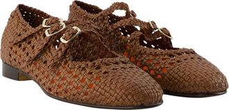 Carel Womens Ariana S Sandals - Carel Raffia Brown Shoes Flat-Shoes