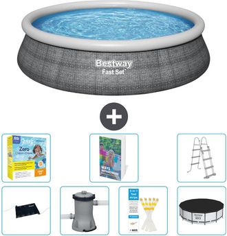 Bestway Piscina Bestway Fast Set Redonda - 457x107 Cm - 8-piezas S408