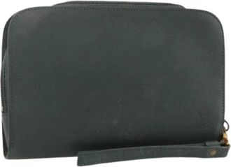 Louis Vuitton Pre-owned Clutches, female, Green, Size: ONE SIZE Pre-owned Clutch Bag