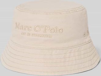 Marc O'Polo Bucket Hat aus reiner Baumwolle in Beige, Gr&ouml;&szlig;e L/XL
