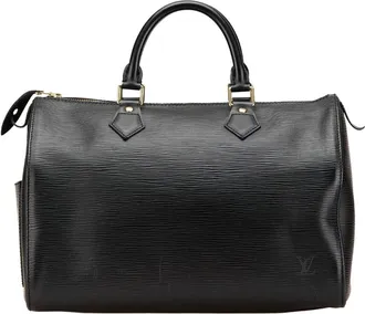 Louis Vuitton Black Epi Leather Speedy 30 (Authentic Pre-Loved)