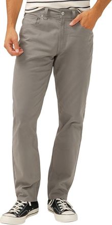 Silver Jeans Co Eddie Athletic Fit Tapered Jeans in Grey at Nordstrom, Size 30 X 32