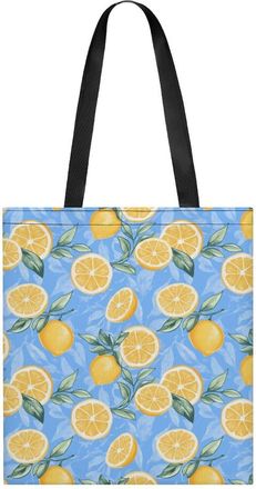 Generic Yellow Lemons Tote Bag for Women Men Shoulder Bags Purses Pouch Handbags