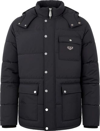 Philipp Plein Heren, Jassen, Zwart, Maat: S Nylon