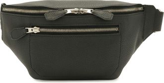 Herm&egrave;s Black Togo Leather Shoulder Bag Sling Bag (Pre-Owned)