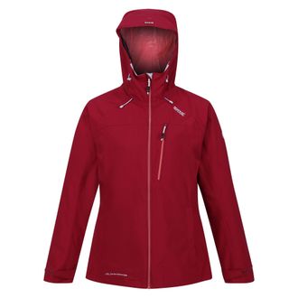 Regatta Womens/Ladies Britedale Waterproof Jacket (Rumba Red) - Size 10 UK
