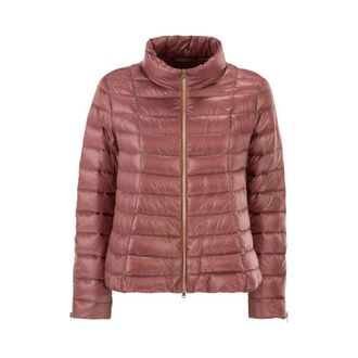 Herno Dames, Jassen, Roze, Maat: M Satijn
