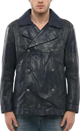 Diesel Dark Blue Double Breasted Jacket