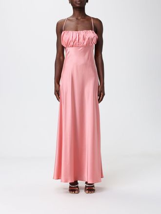 Hanita Satin Long Dress