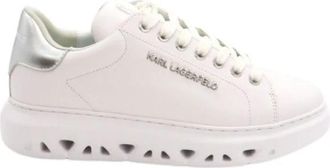 Karl Lagerfeld Kapri Kite Sneakers - Dames - Sneakers - Wit - 43 EU - Leer - Schoenen