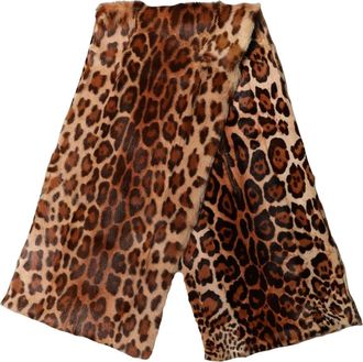 Dolce & Gabbana Pa&ntilde;uelo Chal - Accessories - Mujer - Marr&oacute;n - ONE SIZE