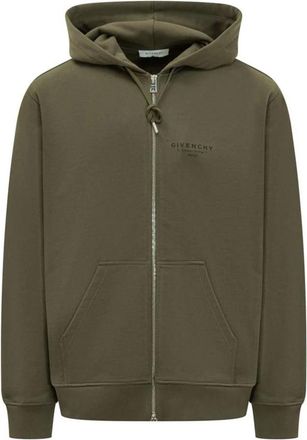 Givenchy Zip-throughs, male, Green, S, Zip Hoodie
