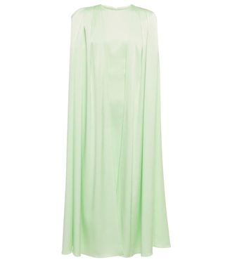 Alex Perry Beckett satin crêpe midi dress