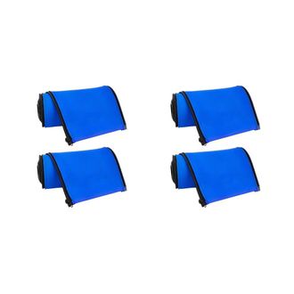 OEM 4 Fundas Para Barandillas De Piscina - Fundas Con Cremallera De 1,2 Metros Para Barandillas De Piscina - Funda Antideslizante Para