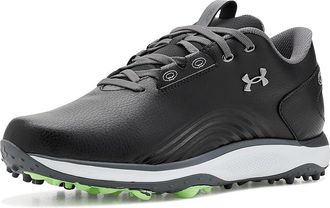 Under Armour Drive Fade 2 Spikeless Golf Cleats Mens Cross Training Shoes Black/Black/Metallic Gun Metal : 11.5 D - Medium, Synthetic
