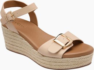 Lotus Womens Emeia Womens Wedge Sandals - Tan - Size: 3