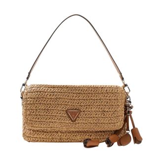 Guess Shoulder Bags, female, Brown, Size: ONE SIZE Ofelia Flap Shoulder Bag