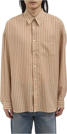 Sunflower Stable Shirt - Heren - Casual Overhemden - Bruin - XL - Katoen - Overhemden
