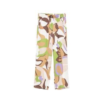 Marella Wide Trousers, female, Multicolor, Size: 2XS Emmosso Wide Trousers