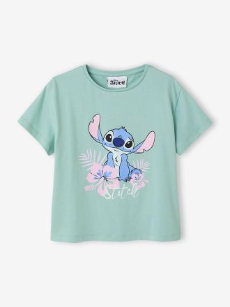 Lilo & Stitch T-Shirt Kinder Disney LILO & STITCH, Baumwolle aqua