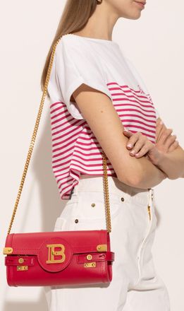 Balmain Shoulder Bag B-Buzz 23, Womens, Pink