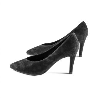 Vaneli Womens Sareen Suede Stiletto Heel In Black