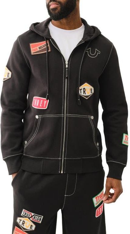 TRUE RELIGION /PU PATCH LOGO JACKET海外モデル TRUE RELIGION /PU PATCH LOGO JACKET海外モデル