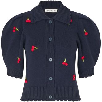 Stine Goya Cardigans - Dames - Truien - Blauw - Maat: XS