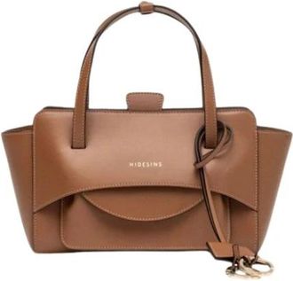 Hidesins Handbags, female, Brown, Size: ONE SIZE Flap S Premiere