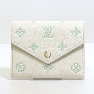 Louis Vuitton Monogram Empreinte Monogram Empreinte Wallet (Tri-Fold) (Pre-Owned)