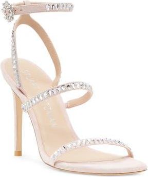 Stuart Weitzman Gemcut Strappy Sandal in Ballet at Nordstrom Rack, Size 7.5