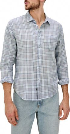 Rails Wyatt Button-Down Shirt In Bluefin Coral
